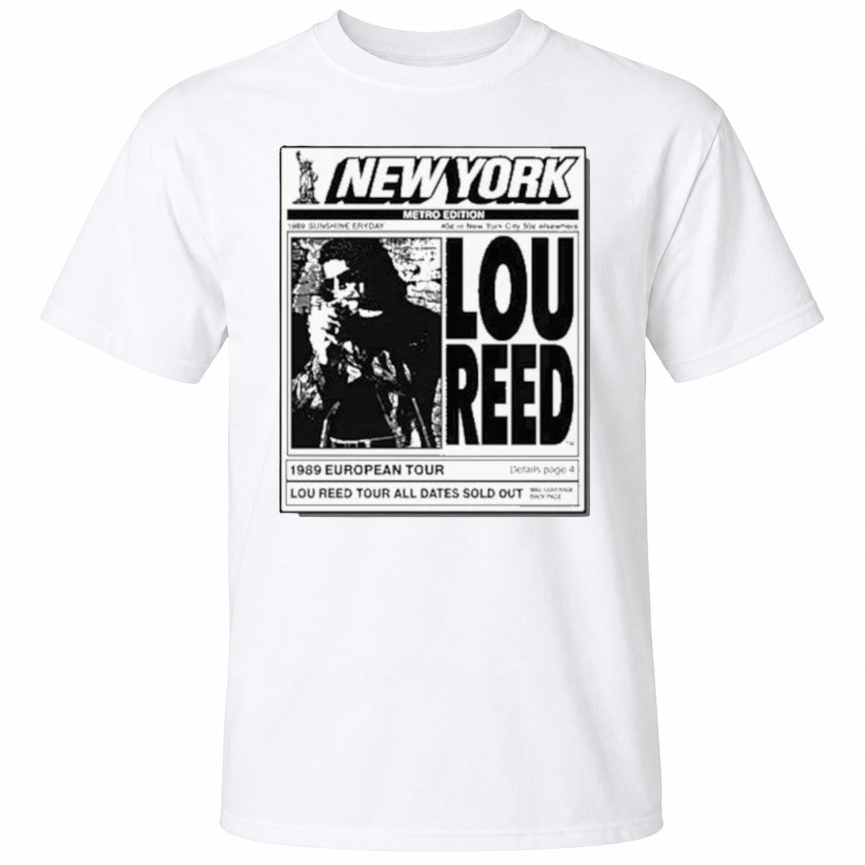 Sienna Miller The Tonight Show Vintage New York Lou Reed 1989 Tour