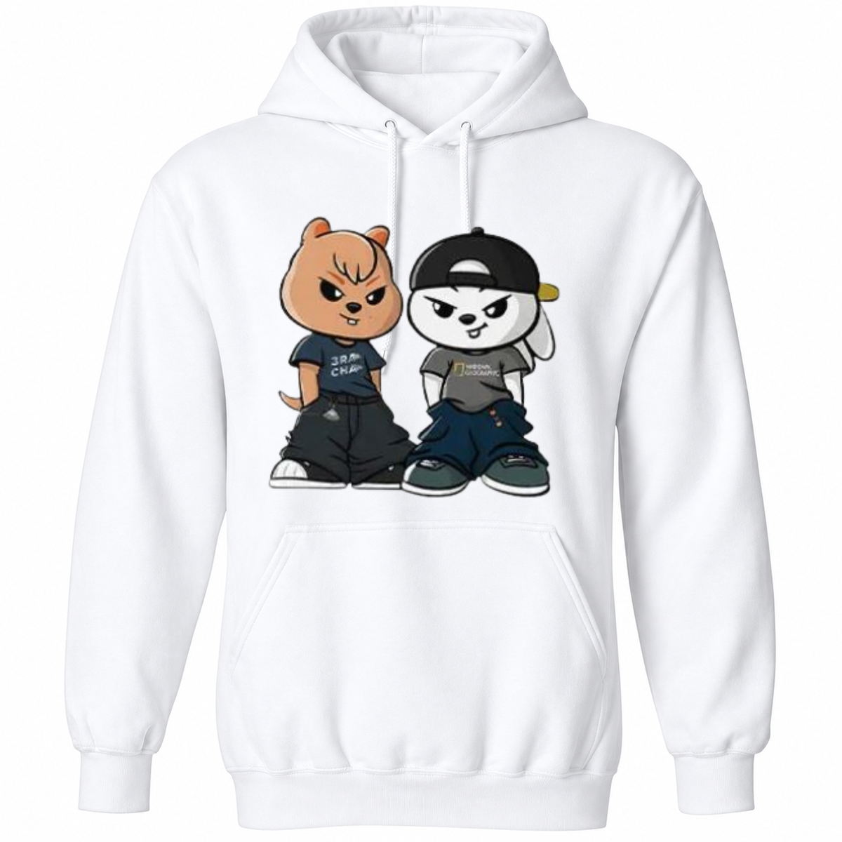 Stray Kids SKZOO Characters Han Quokka And Leebit T Shirt