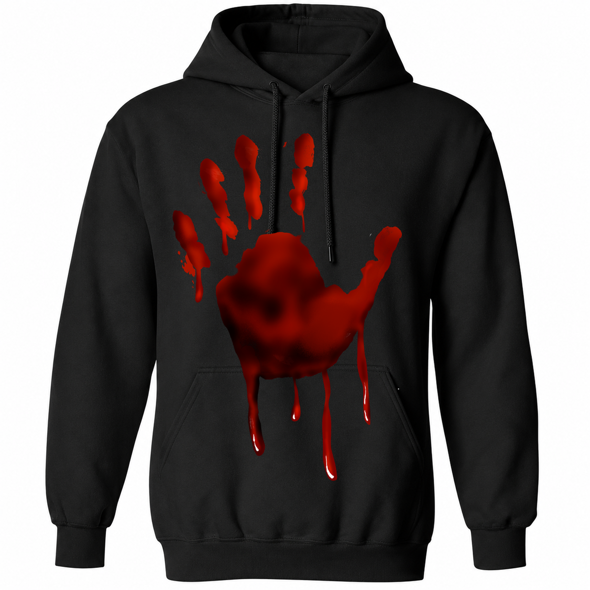 Bloody Handprint Halloween T-Shirt – Horror Graphic Tee