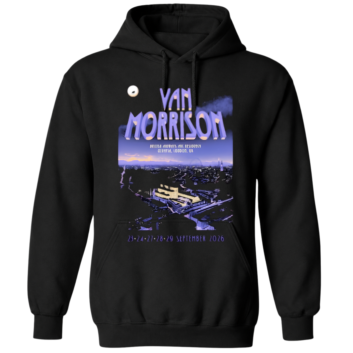 Van Morrison British Airways ARC At Olympia In London UK On Sept 23-29 2026 Poster Shirt