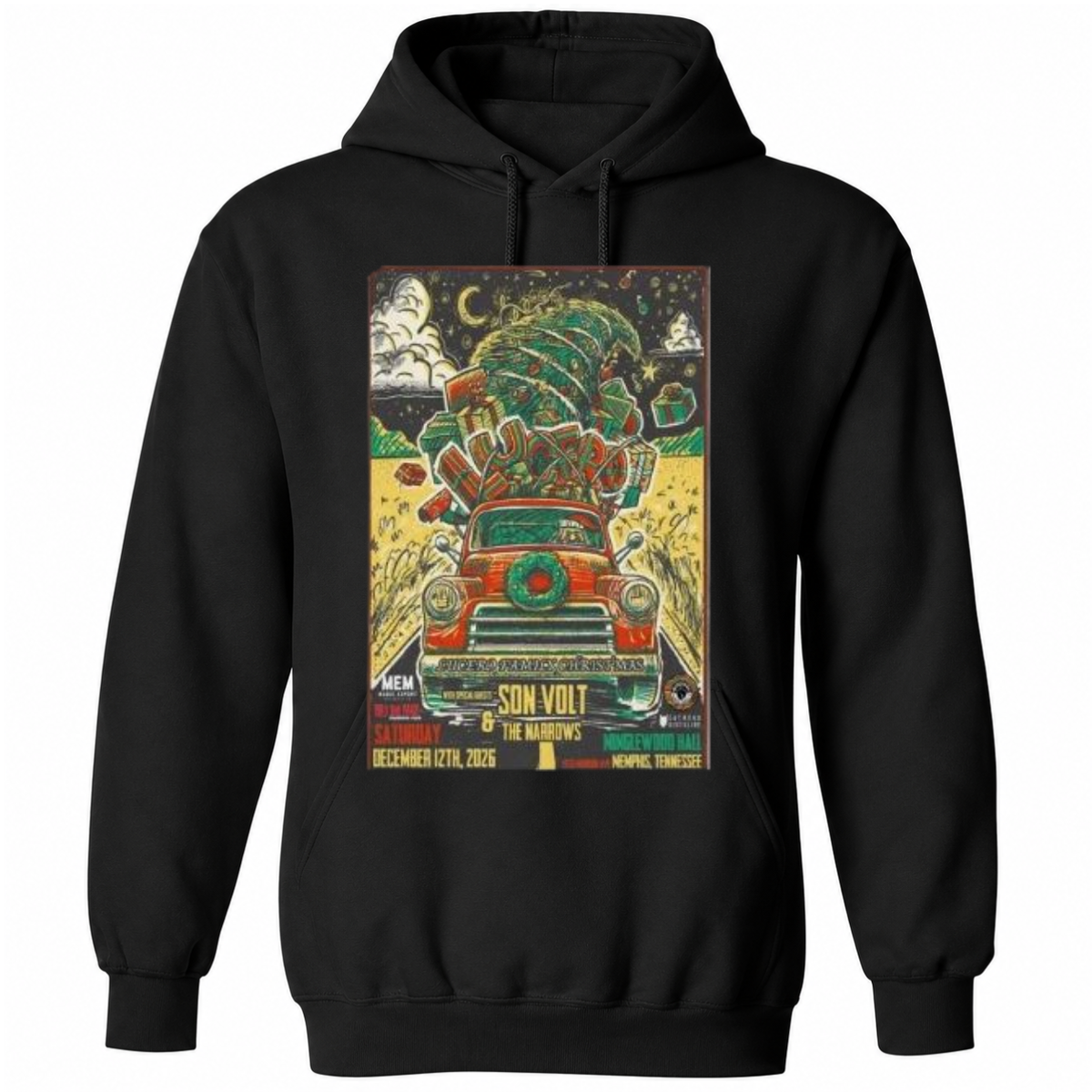 Lucero Memphis Minglewood Hall Dec 12 2026 Poster T-Shirt
