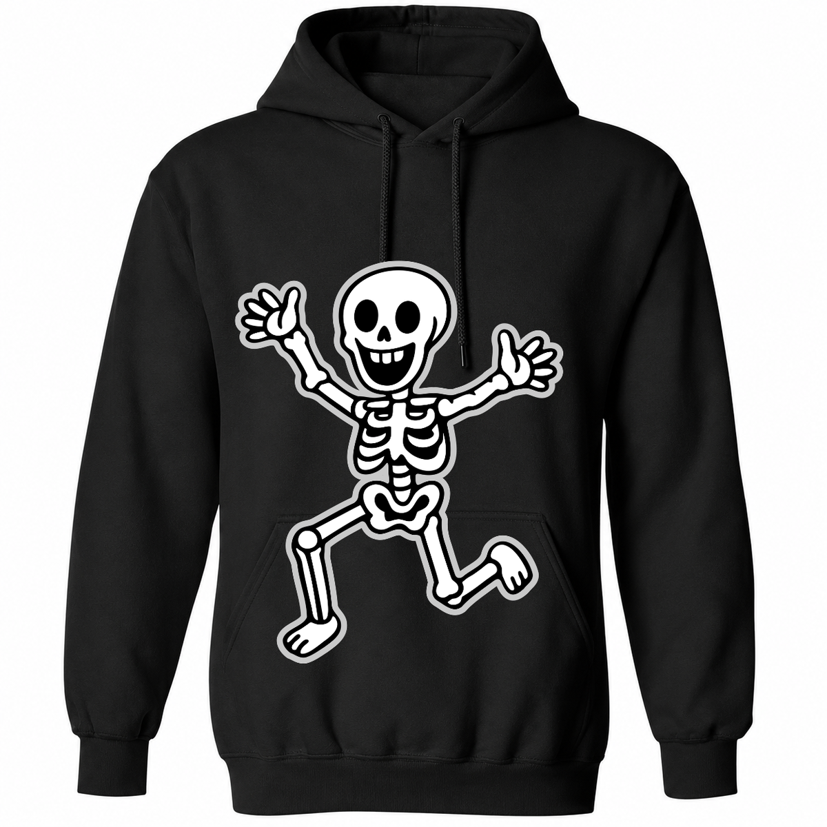 Funny Dancing Skeleton Halloween T-Shirt – Cute Spooky Skeleton Graphic Tee – Halloween Shirt