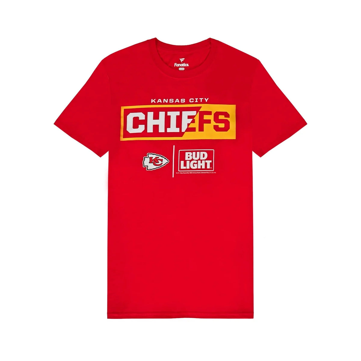 Bud Light Kansas City Chiefs Team T-Shirt