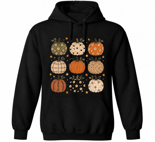 Halloween Pumpkin Patch Graphic T-Shirst