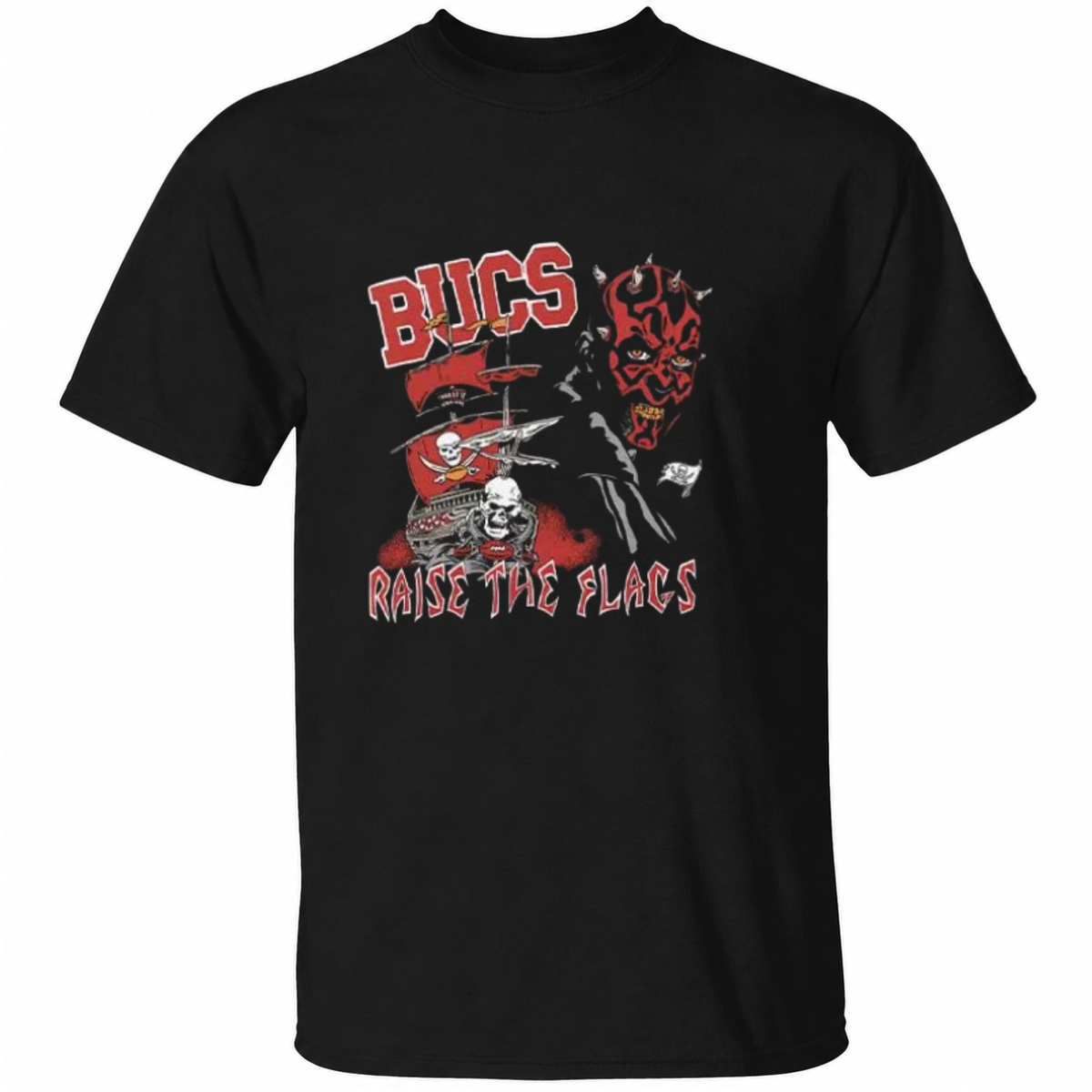 Bucs Raise The Flags Tampa Bay Football Pirate Shirt