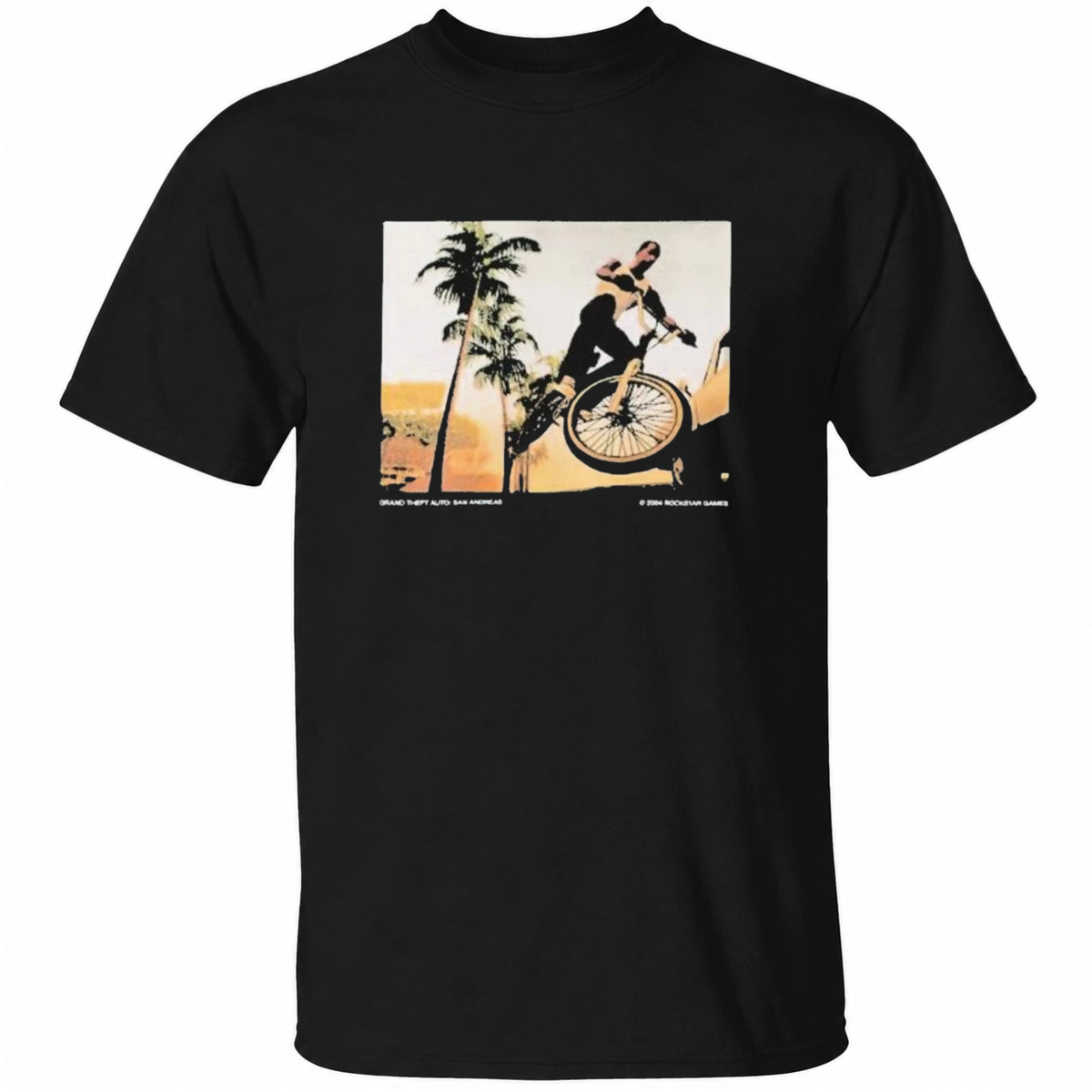 Rockstar Games D’ecran De Grand Theft Auto San Andreas T-Shirt