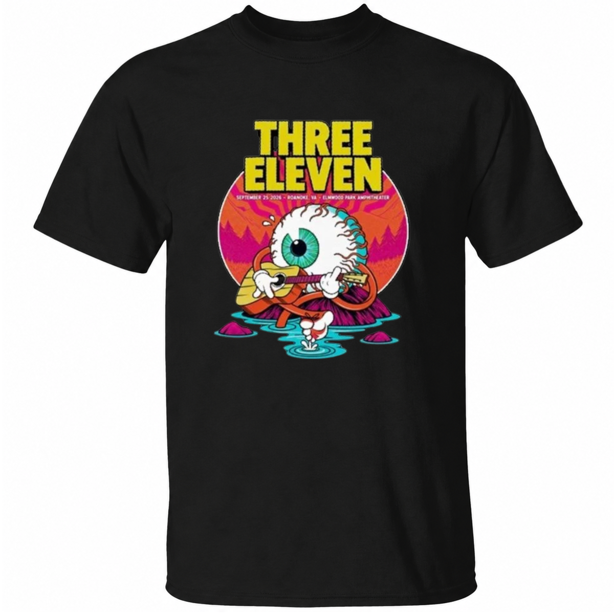Elmwood Park Amphitheater Three Eleven 09-25-2026 Exclusive T-Shirt