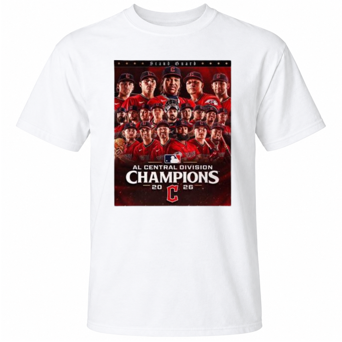 Congrats Cleveland Guardians Is The AL Central Champions 2026 T-Shirt