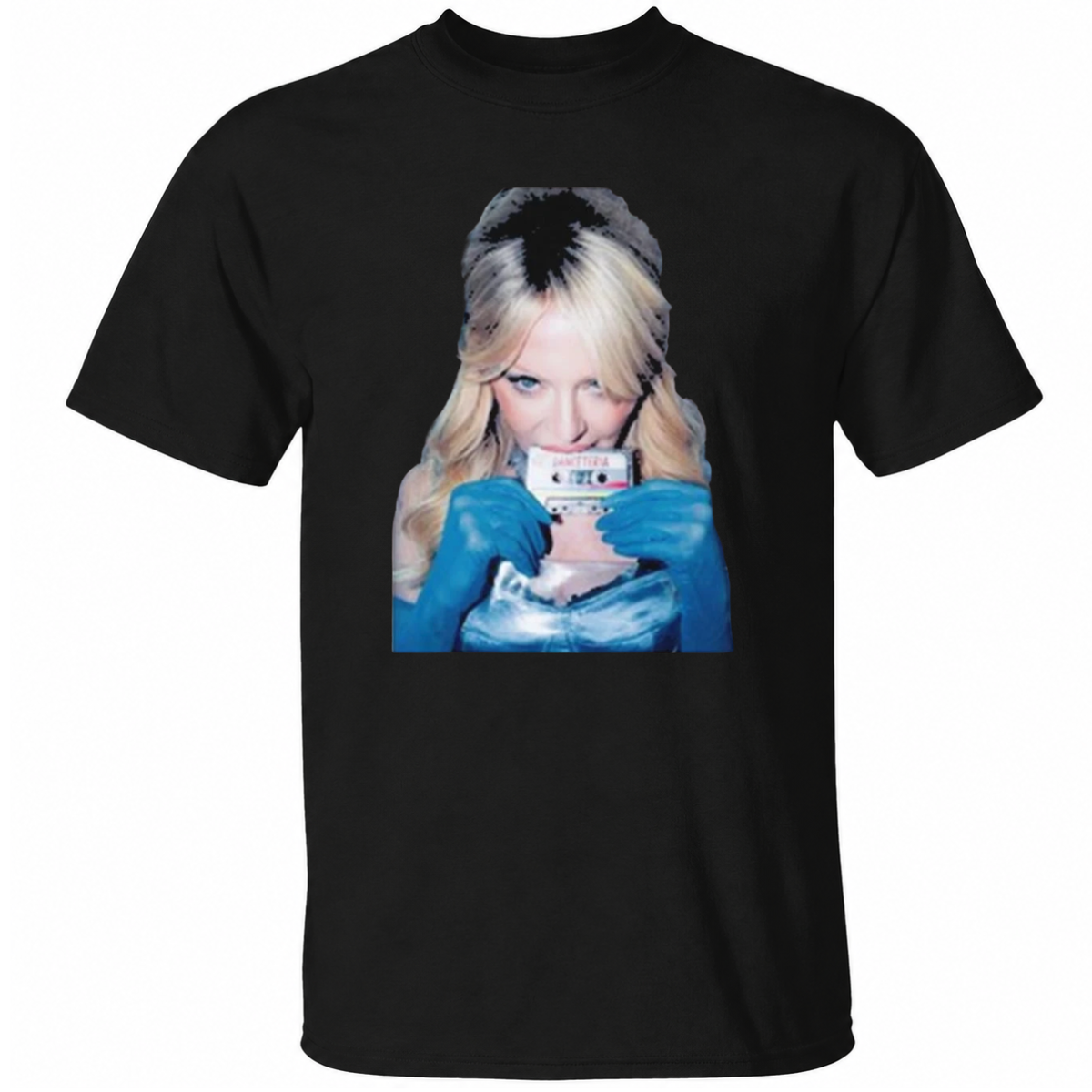 Madonna Danceteria Cassette New York Music Graphic T-Shirt