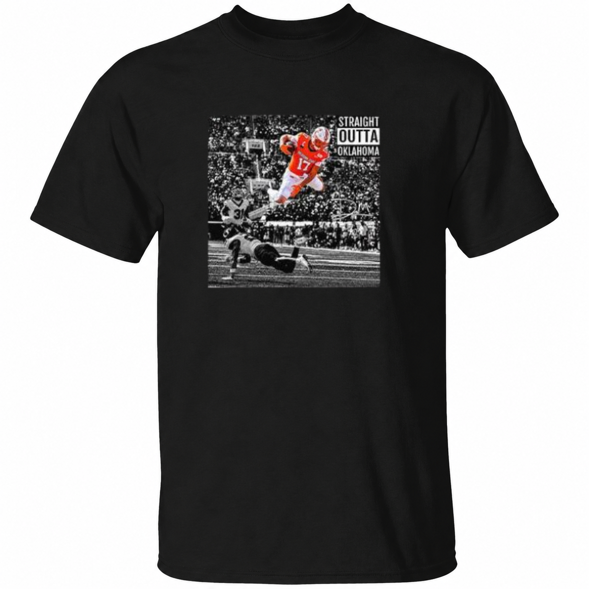 Drew Mestemaker Straight Outta Oklahoma T Shirt