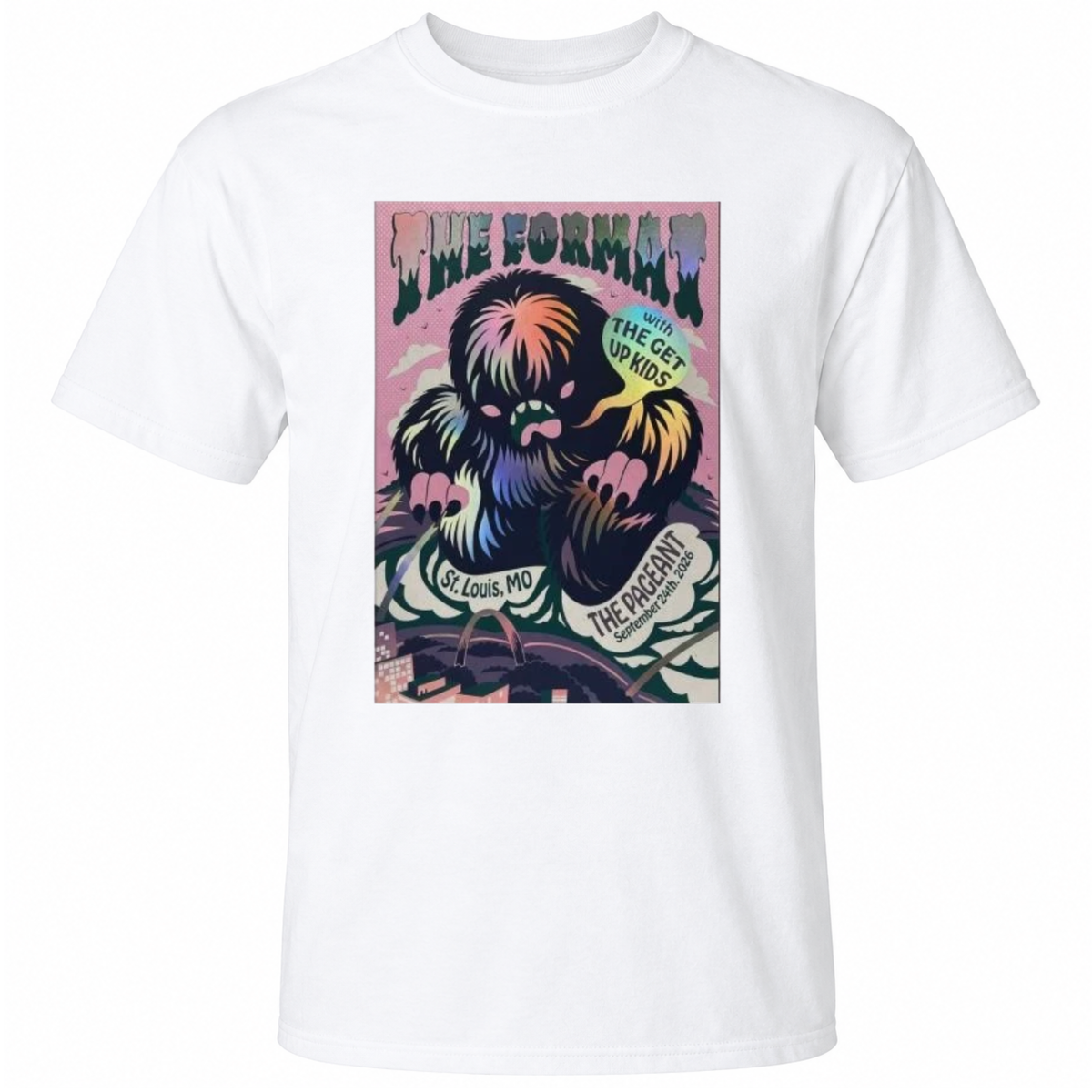 The Format The Pageant St. Louis, Mo 09.24.26 Poster T-Shirt