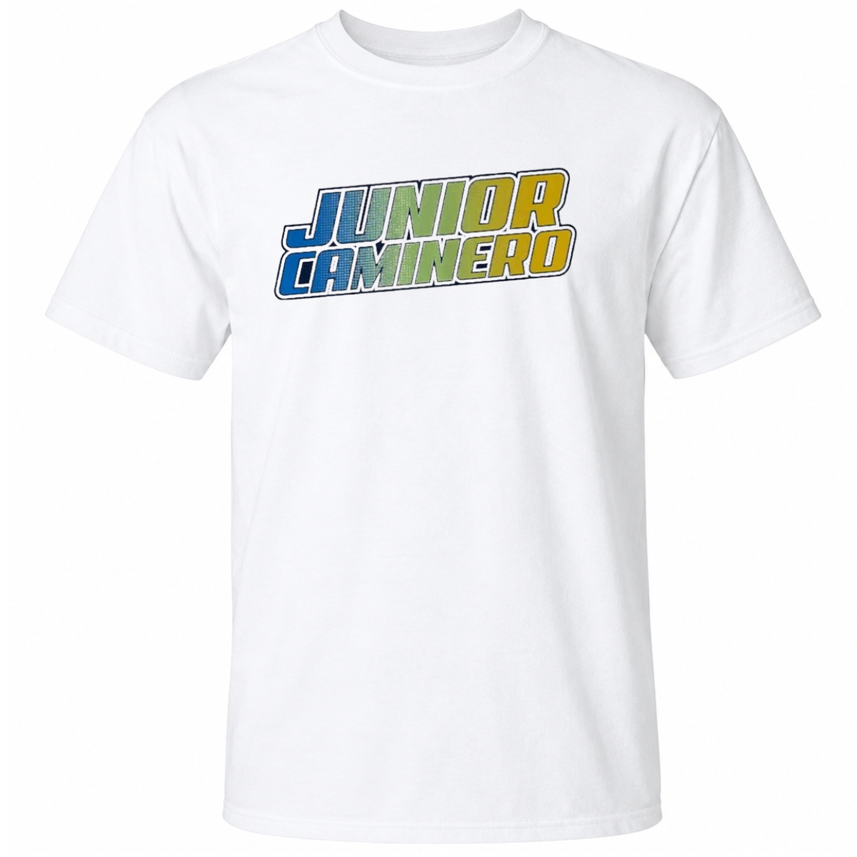 Junior Caminero Tampa Bay Text T-Shirt