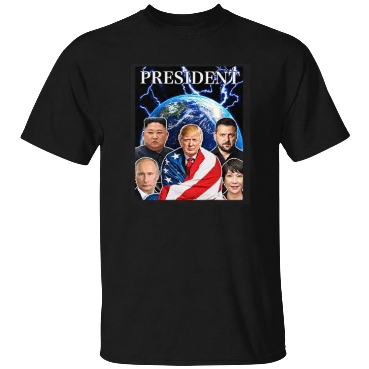 Vintage President Trump Putin Kim Jong-un Zelenskyy Takaichi Sanae