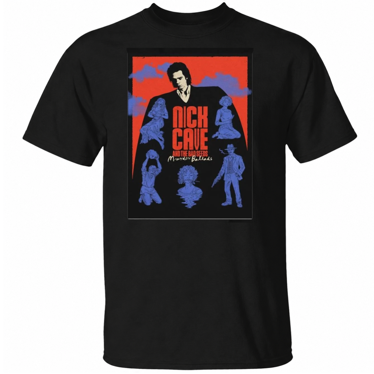 Exclusive Nick Cave Murder Ballads 2026 T-Shirt