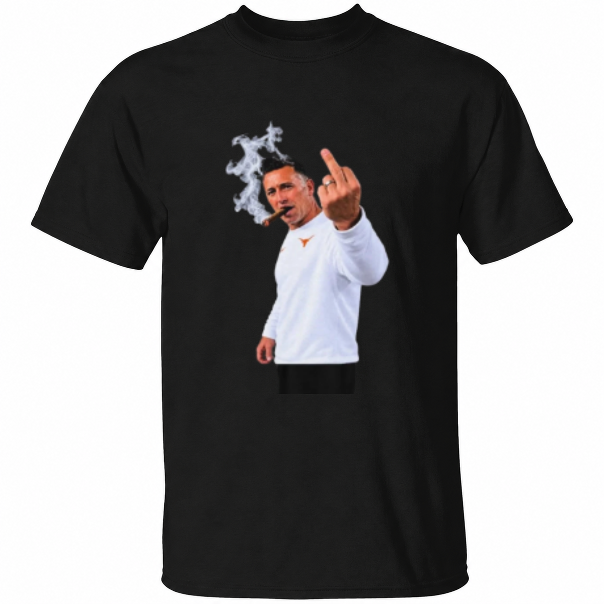 Steve Sarkisian Middle Finger T Shirt