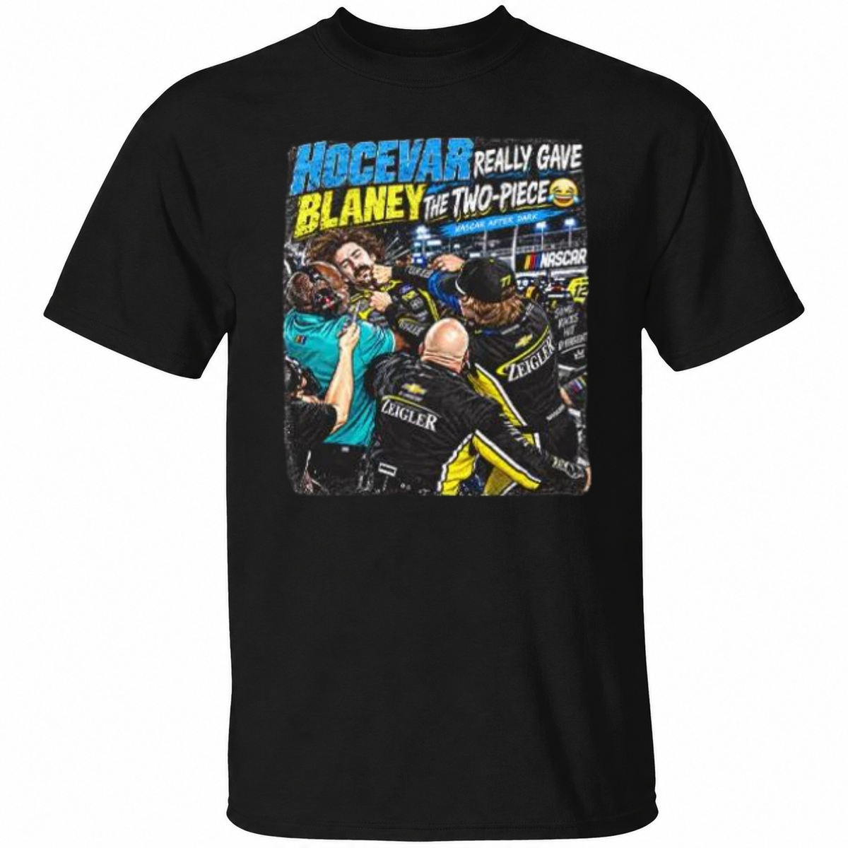 Hocevar Really Gave Blaney The Two-Piece Shirt