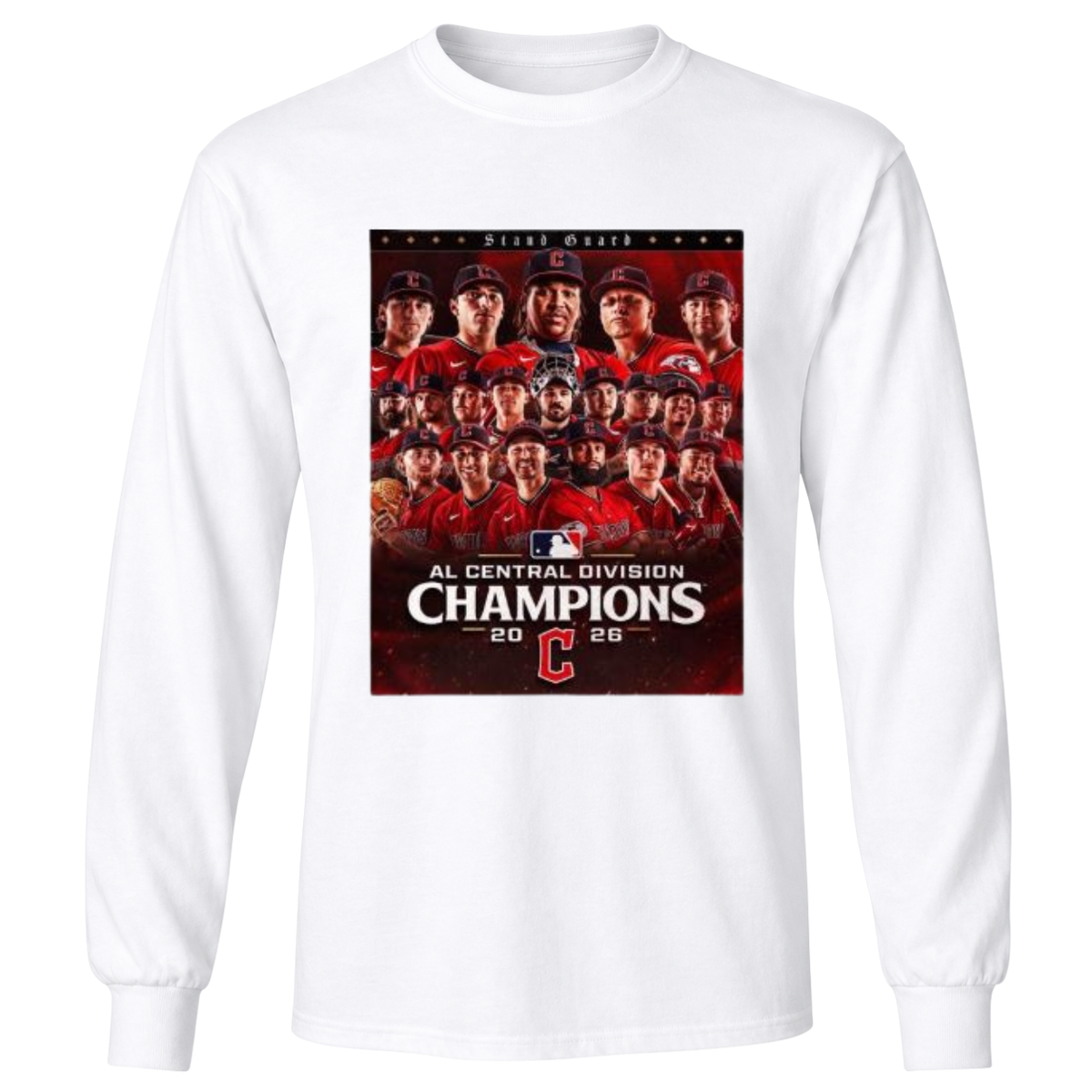 Congrats Cleveland Guardians Is The AL Central Champions 2026 T-Shirt