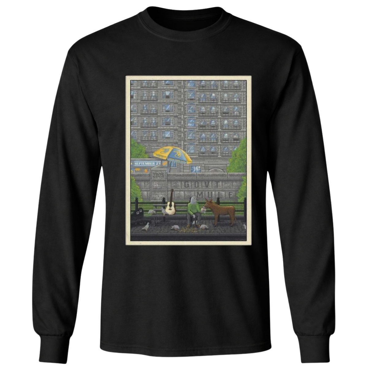 Gov’t Mule NYC Tour September 23, 2026 T-Shirt