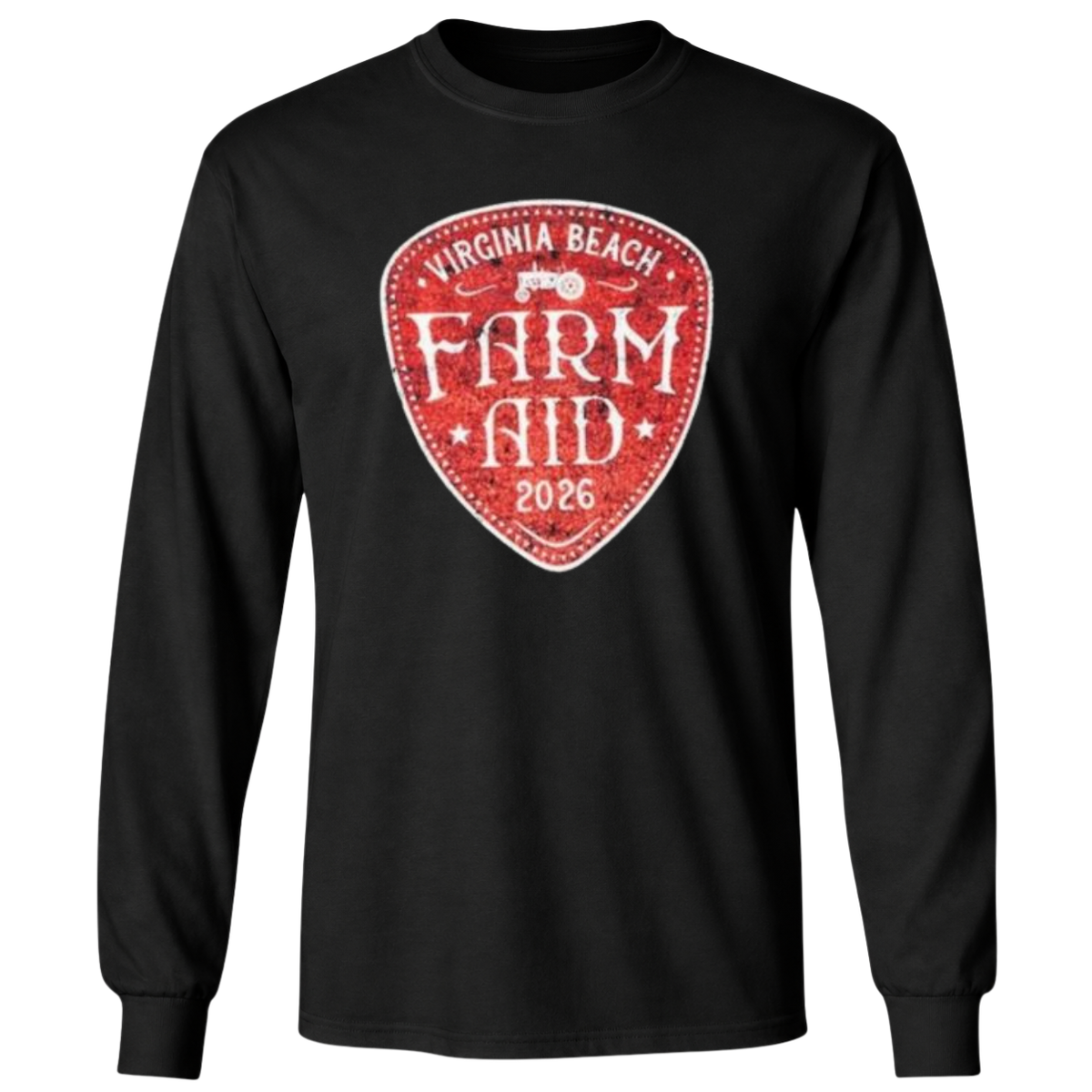 Farm Aid 2026 Guitar Pick Hoodie Virginia Beach Shirt