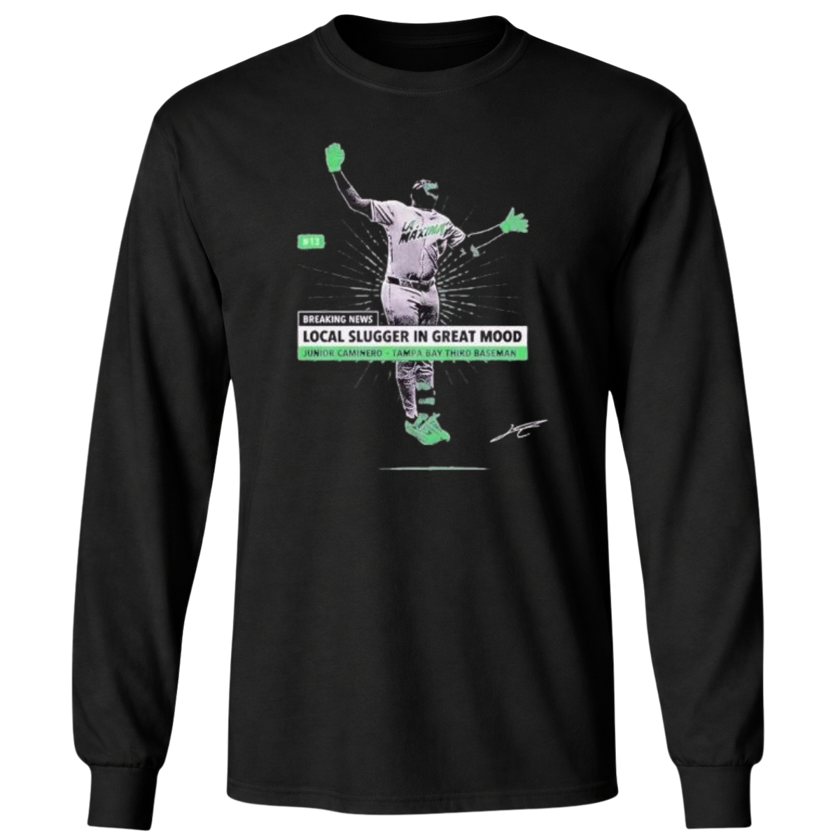 Junior Caminero Local Slugger In Great Mood T-Shirt