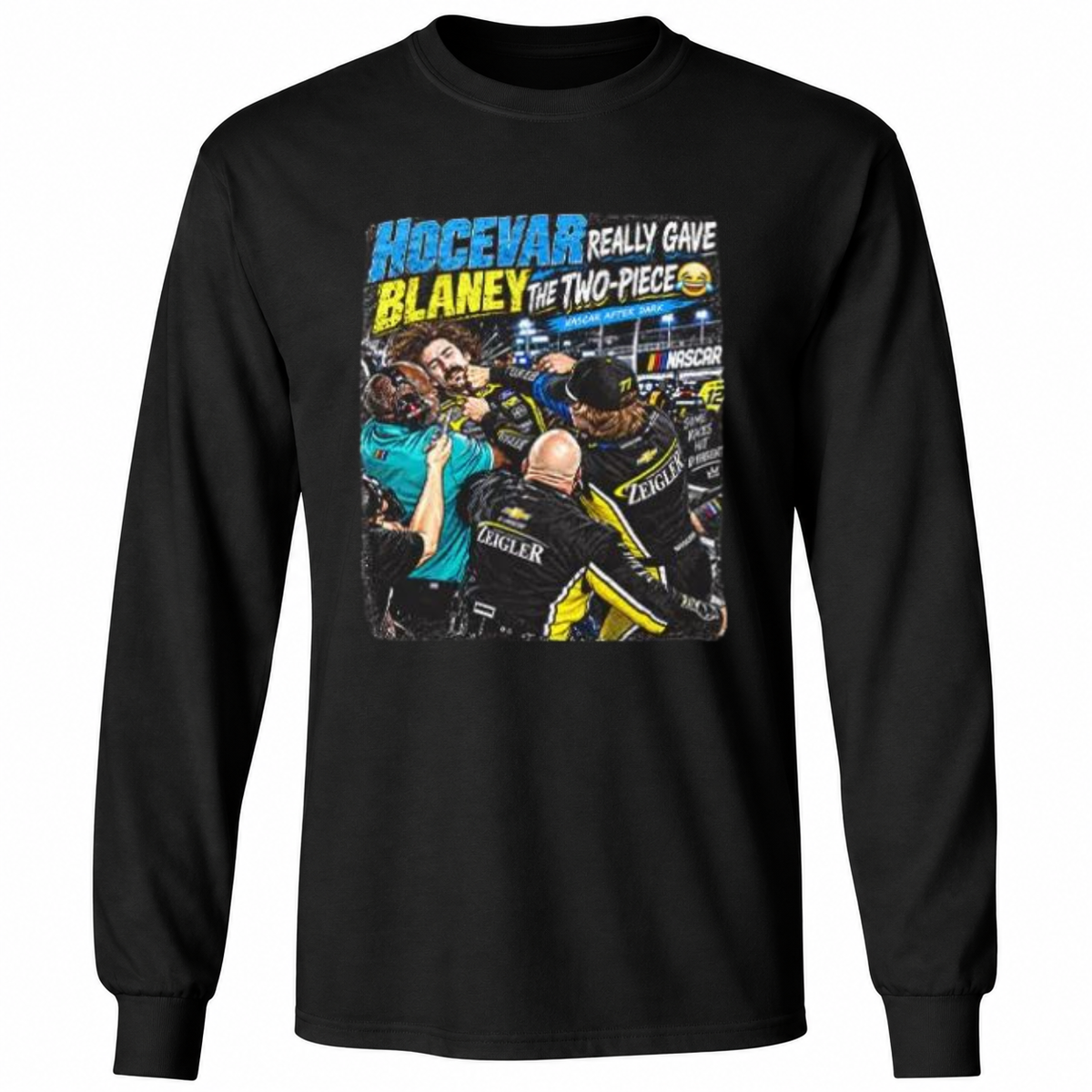 Hocevar Really Gave Blaney The Two-Piece Shirt