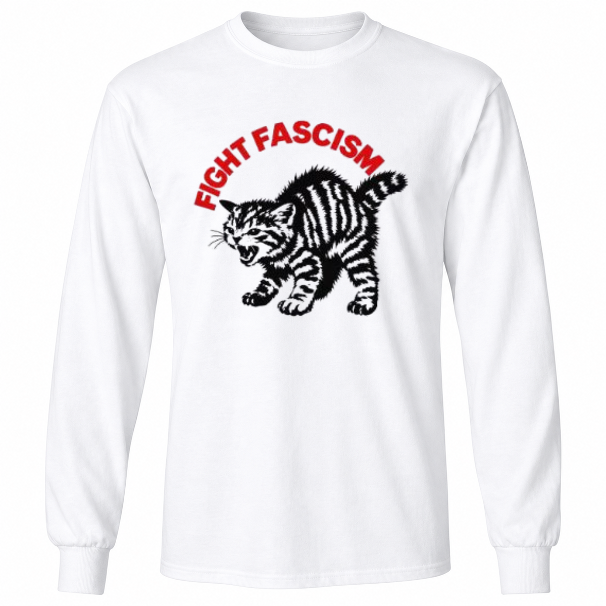 Fight Fascism Grumpy Cat Shirt