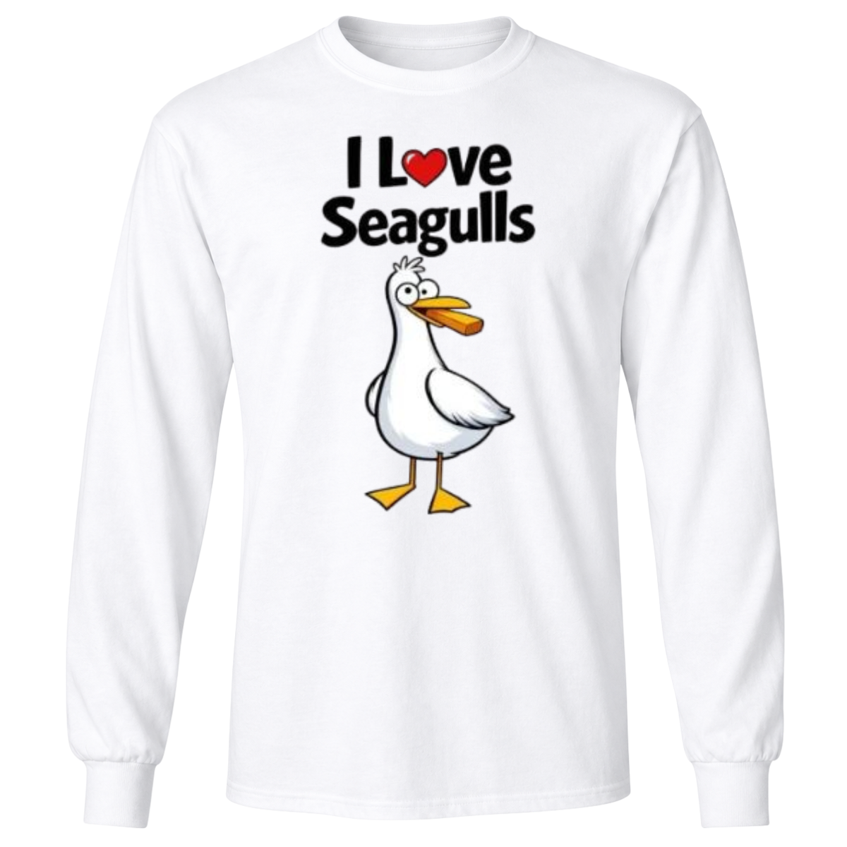 I Love Seagulls Shirt