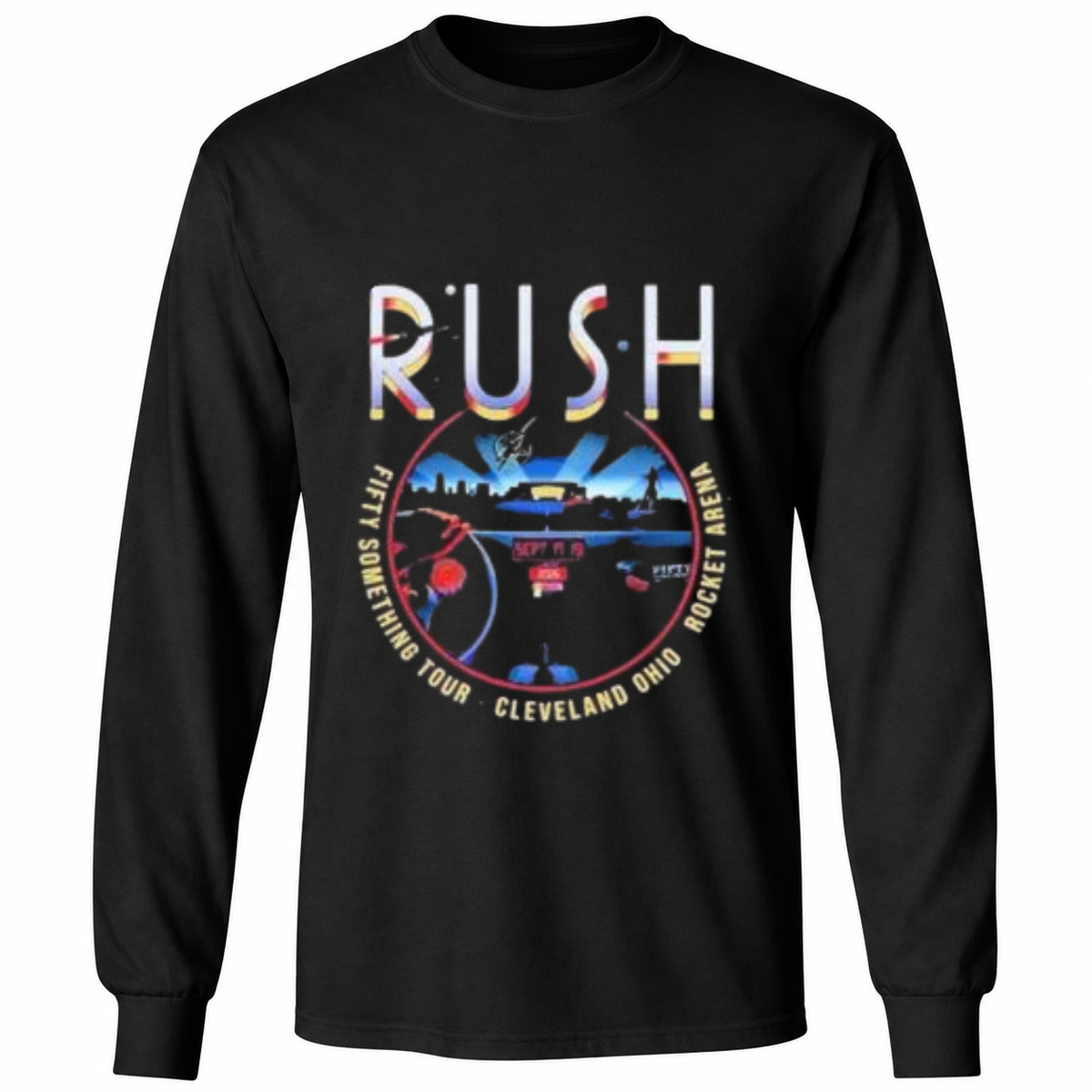 Rush Fifty Something Tour Cleveland Ohio Rocket Arena 2026 T Shirt