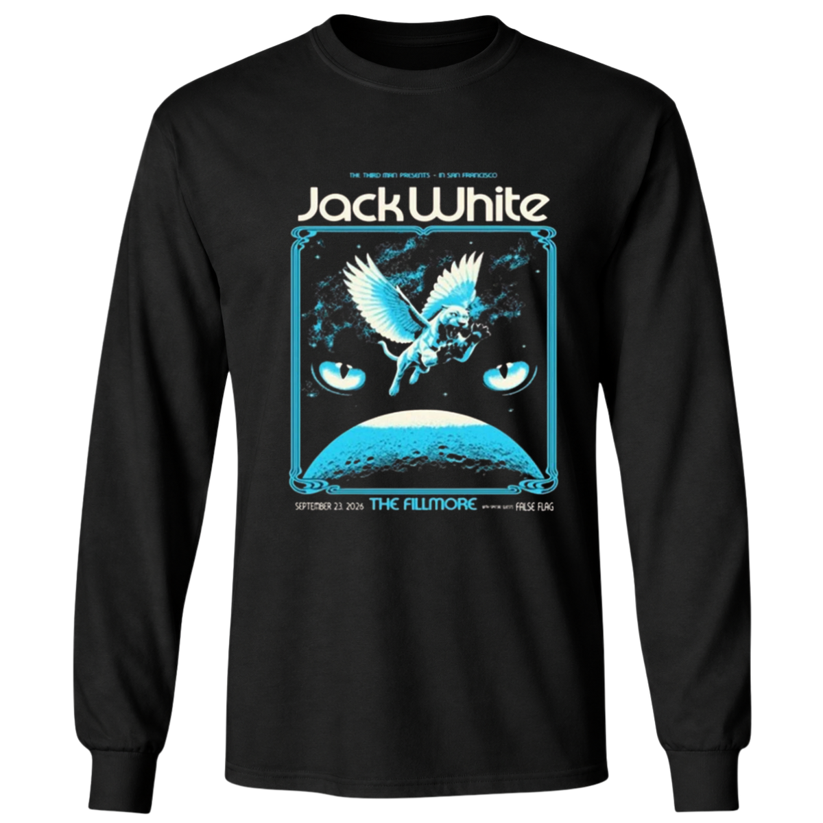 Jack White The Fillmore, San Francisco September 23, 2026 T-Shirt