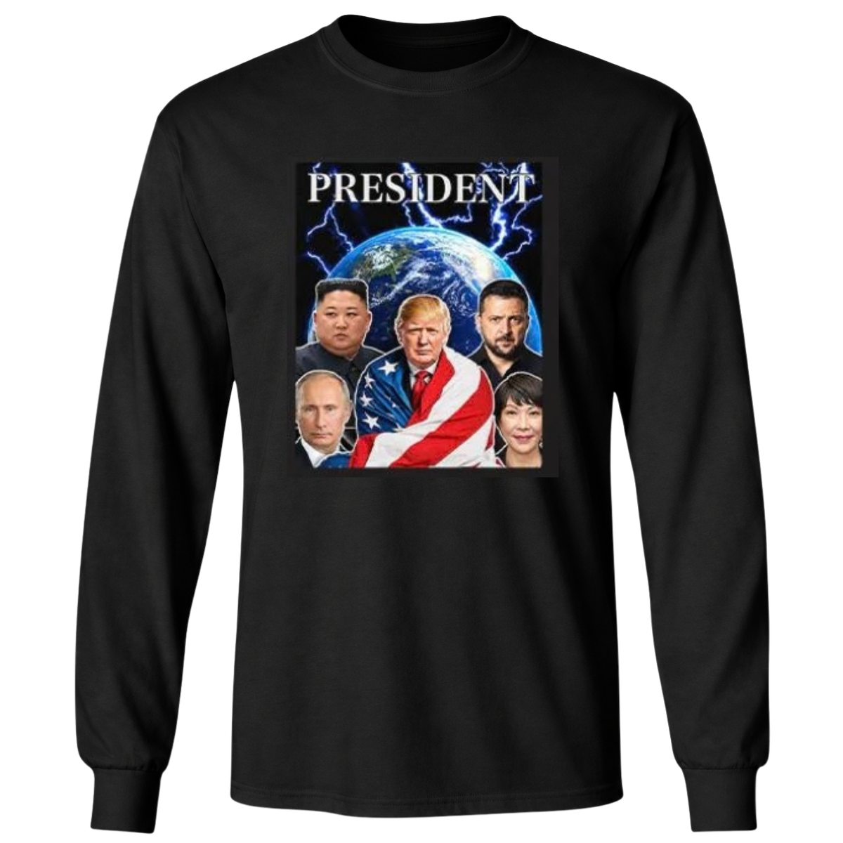 Vintage President Trump Putin Kim Jong-un Zelenskyy Takaichi Sanae