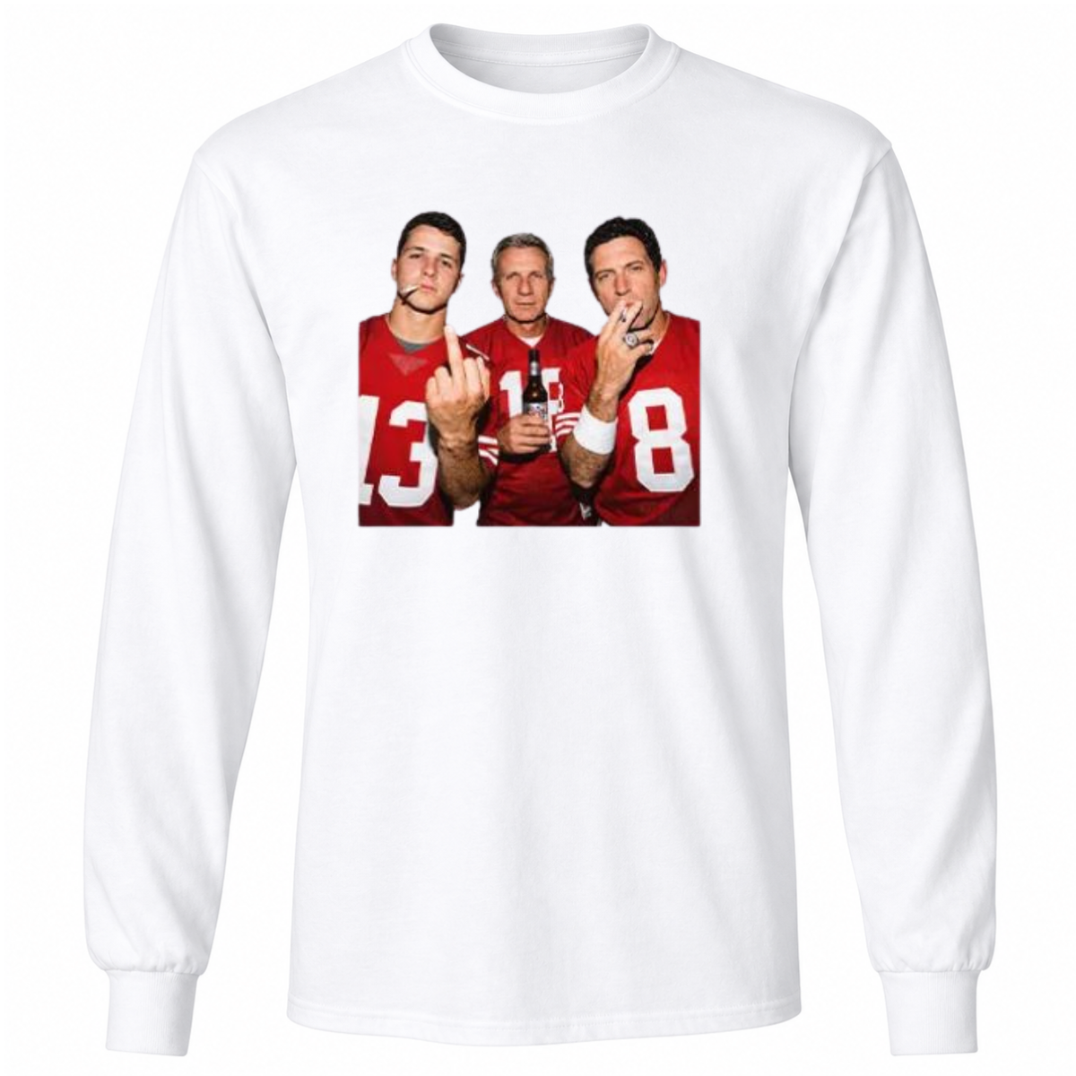 San Francisco Football Brock Purdy Joe Montana Dwight Clark T Shirst