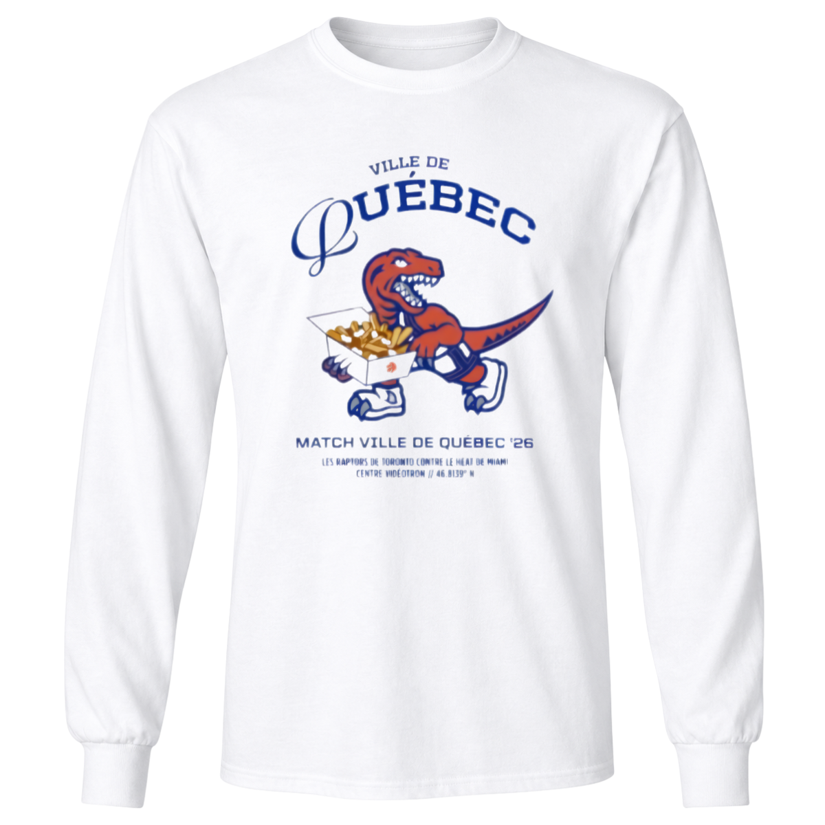 Toronto Raptors Ville De Quebec Canada Games 2026 T-Shirt