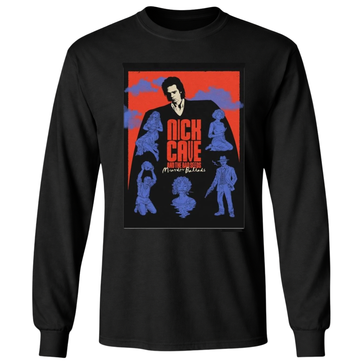 Exclusive Nick Cave Murder Ballads 2026 T-Shirt