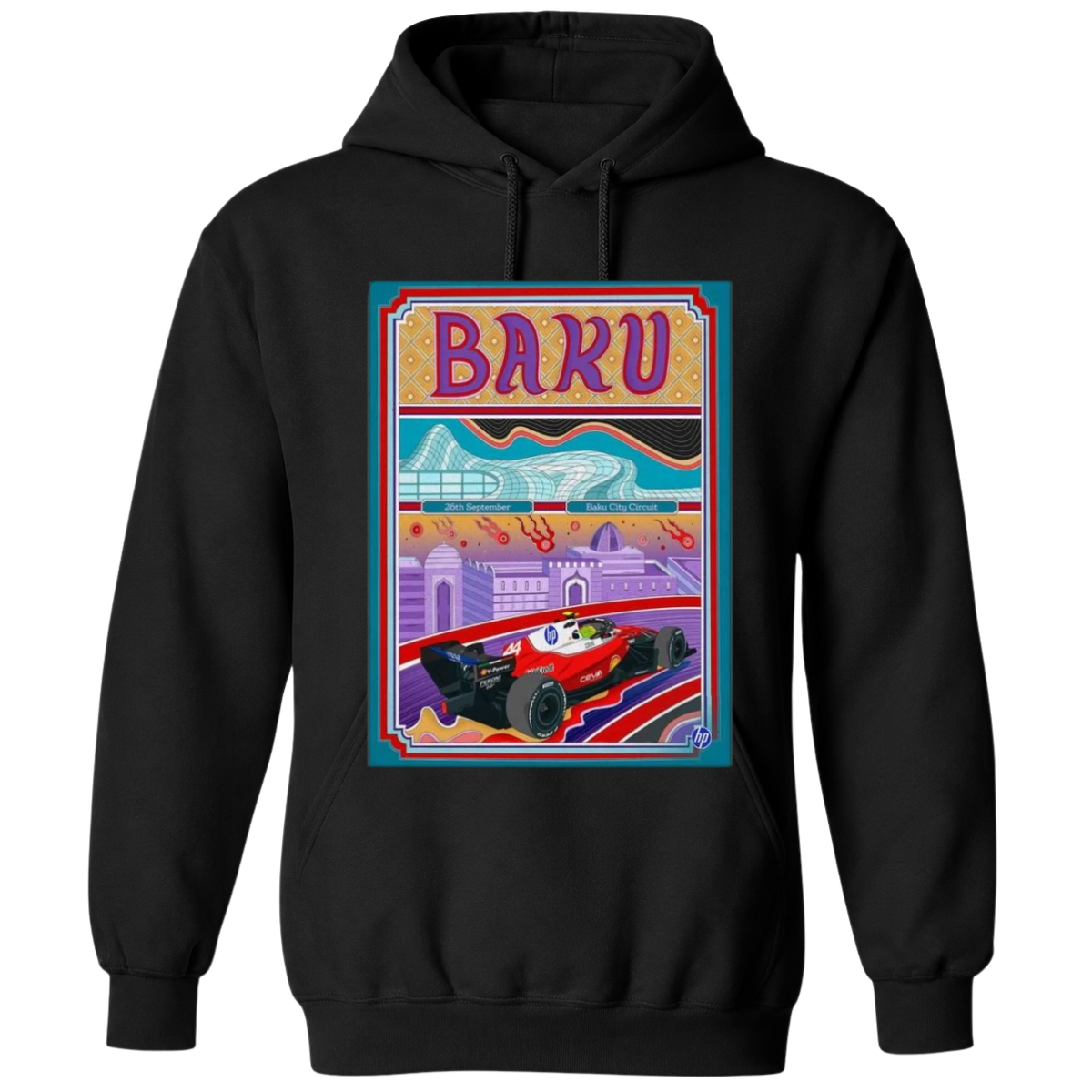 Baku City Circuit Azerbaijan Grand Prix 2026 T-Shirt