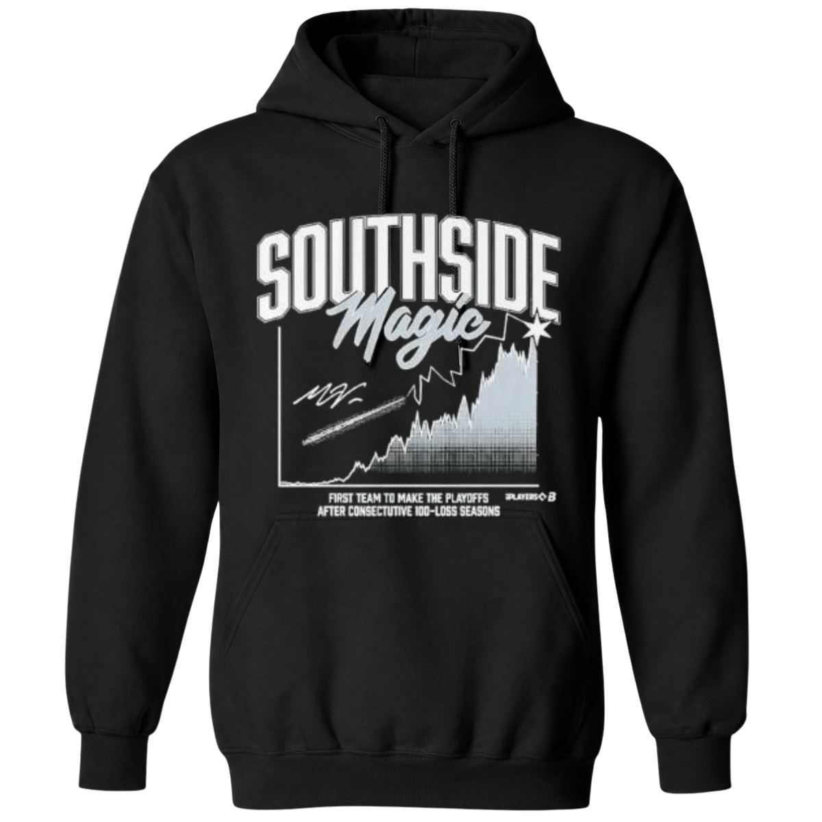 Chicago Baseball South Side Magic Playoff Probability Chart T-Shirt