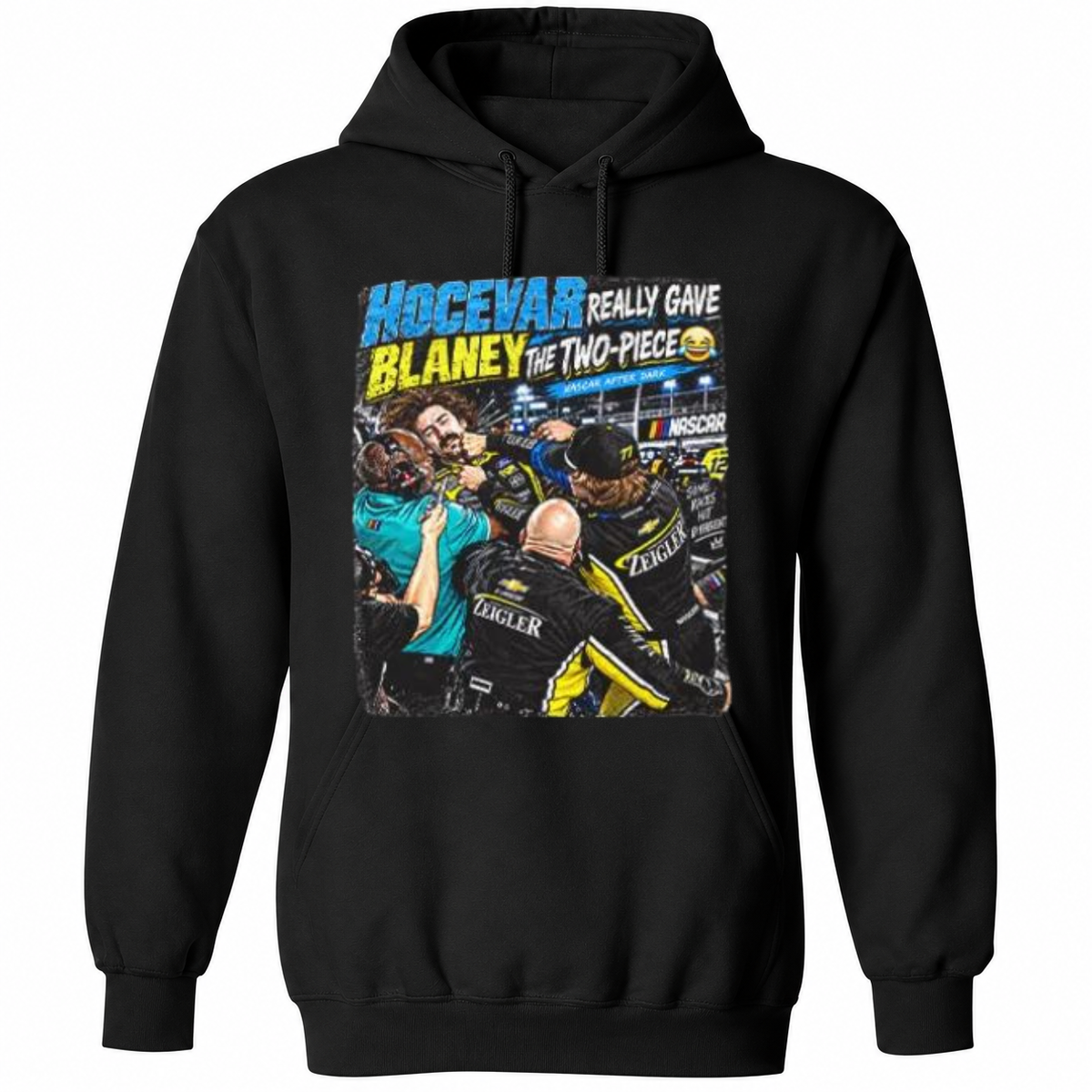 Hocevar Really Gave Blaney The Two-Piece Shirt