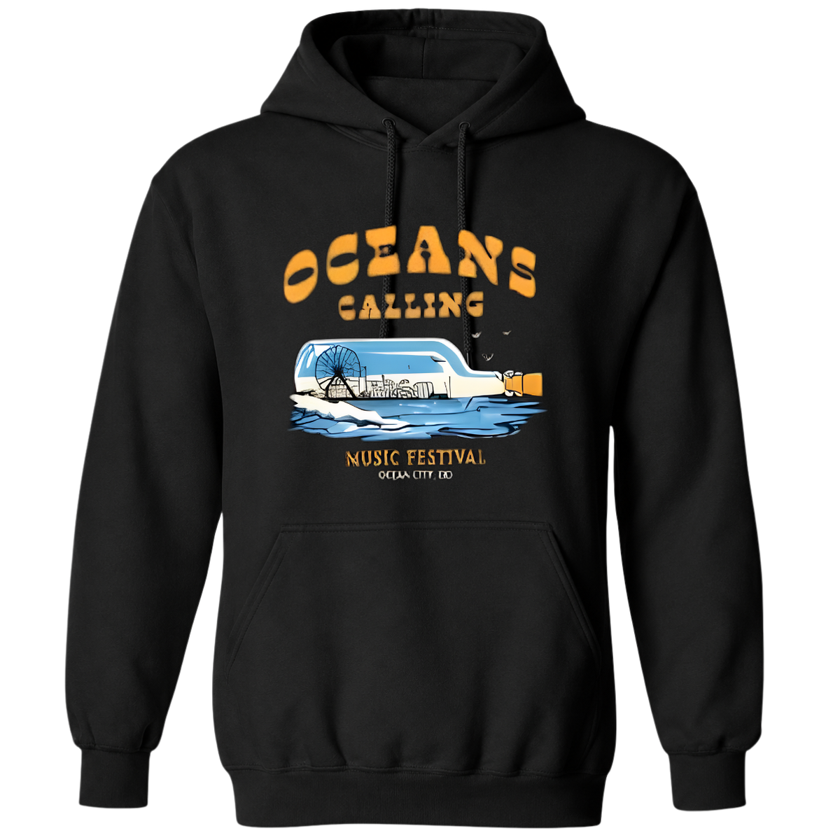 Oceans Calling Festival 2026 In Ocean City MD On September 25-27 2026 Bottle Lineup T-Shirt