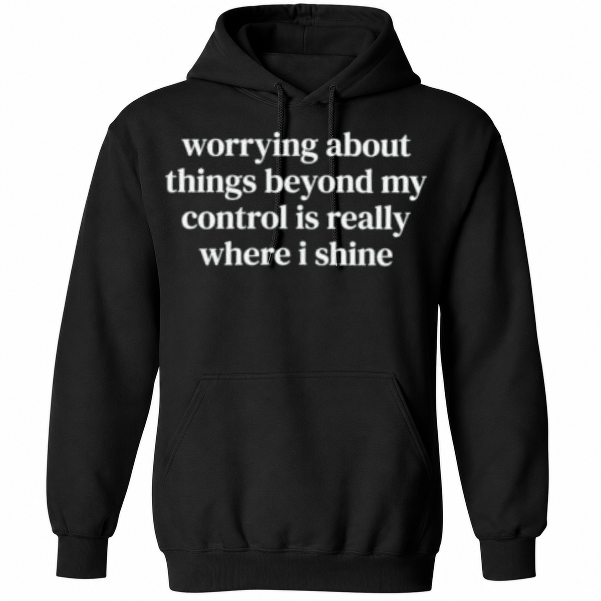 Worrying About Things Beyond My Control T-Shirt – Funny Overthinking Quote Graphic Tee – Sarcastic Humor Shirt
