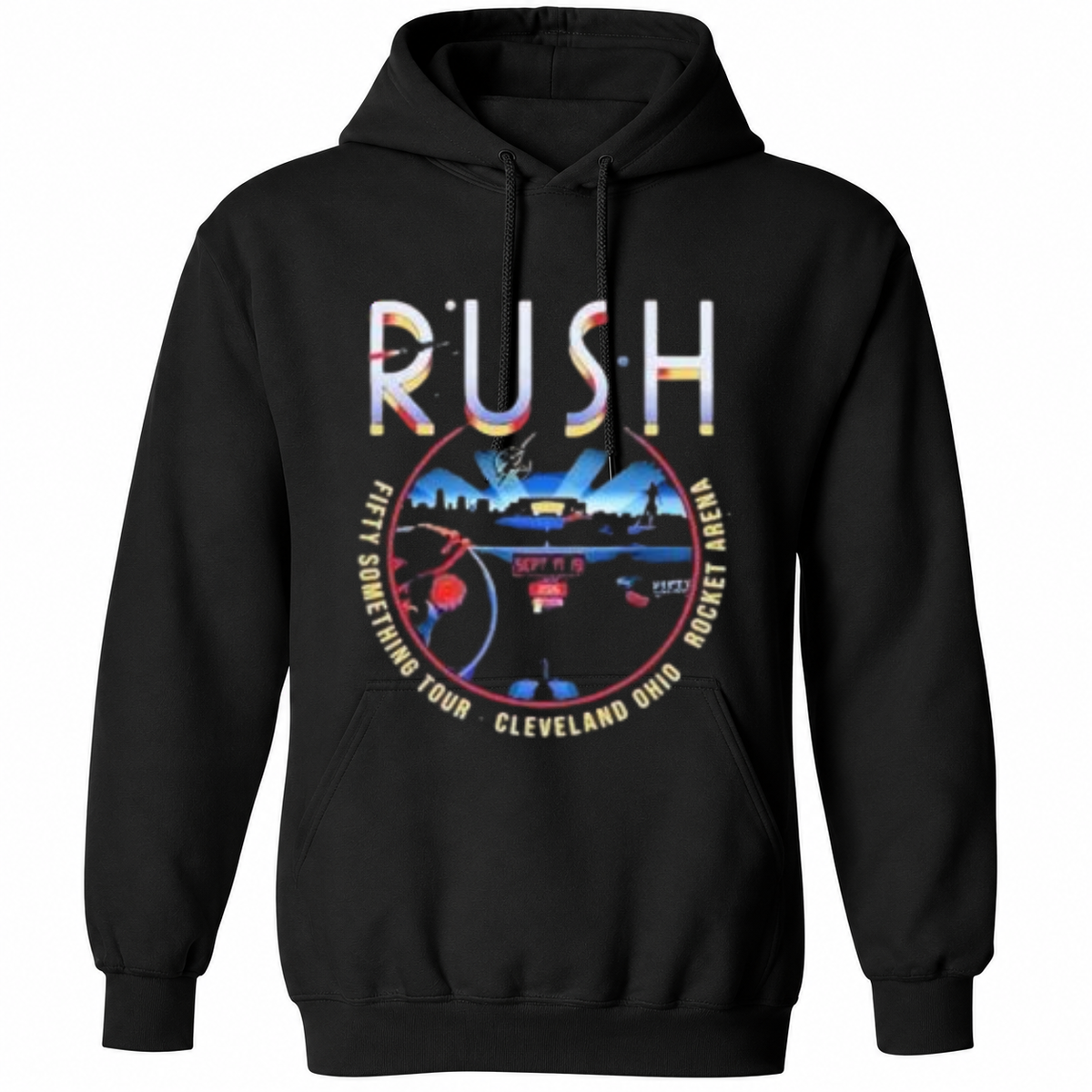 Rush Fifty Something Tour Cleveland Ohio Rocket Arena 2026 T Shirt
