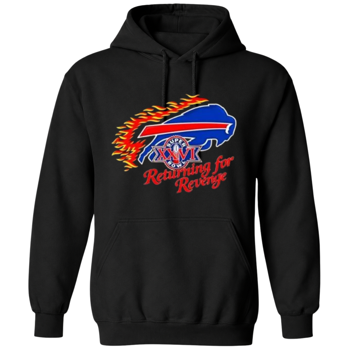Josh Allen Wearing Buffalo Bills Super Bowl XXVI Returning for Revenge Shirt