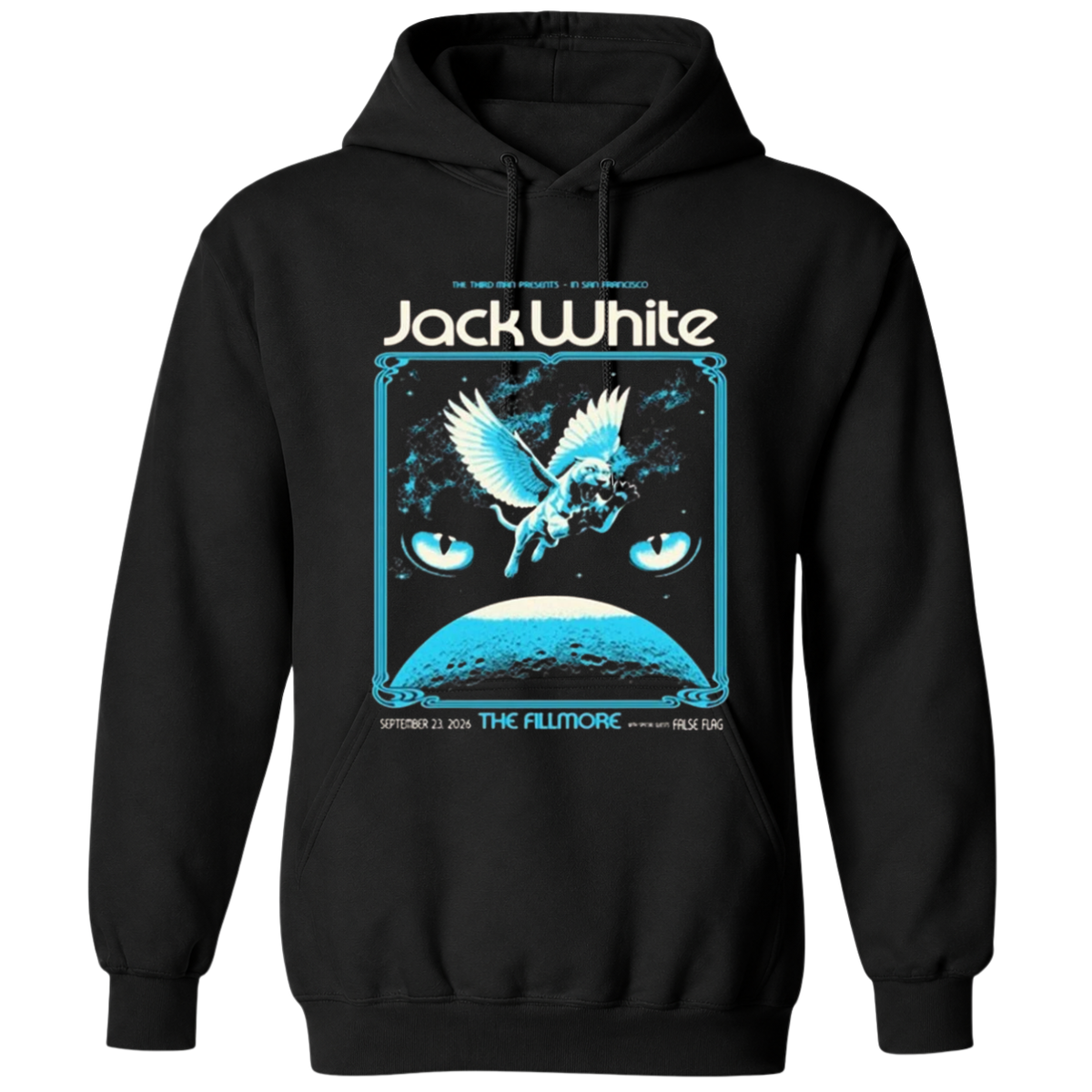 Jack White The Fillmore, San Francisco September 23, 2026 T-Shirt