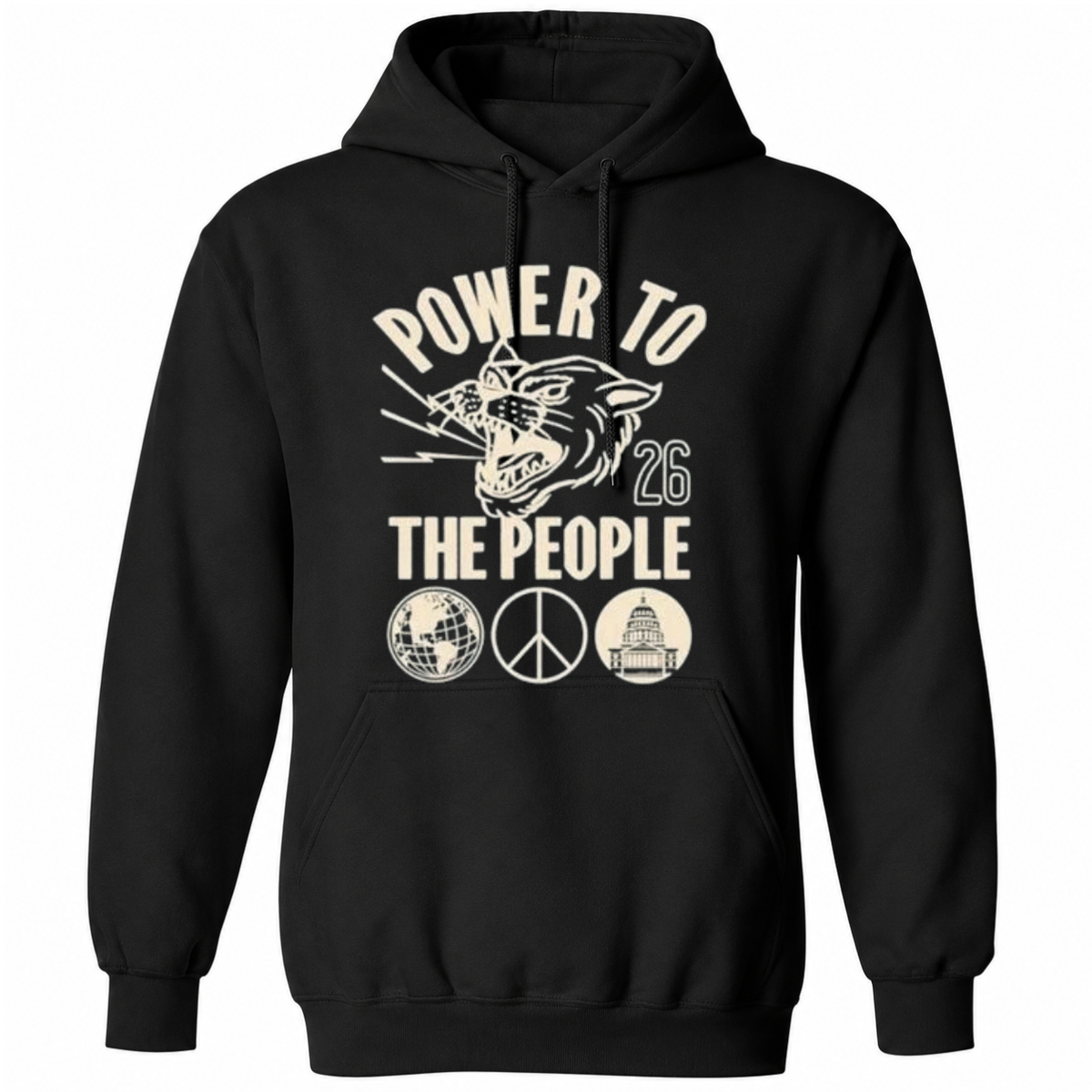 Power To The People Festival 2026 Tiger T-Shirt