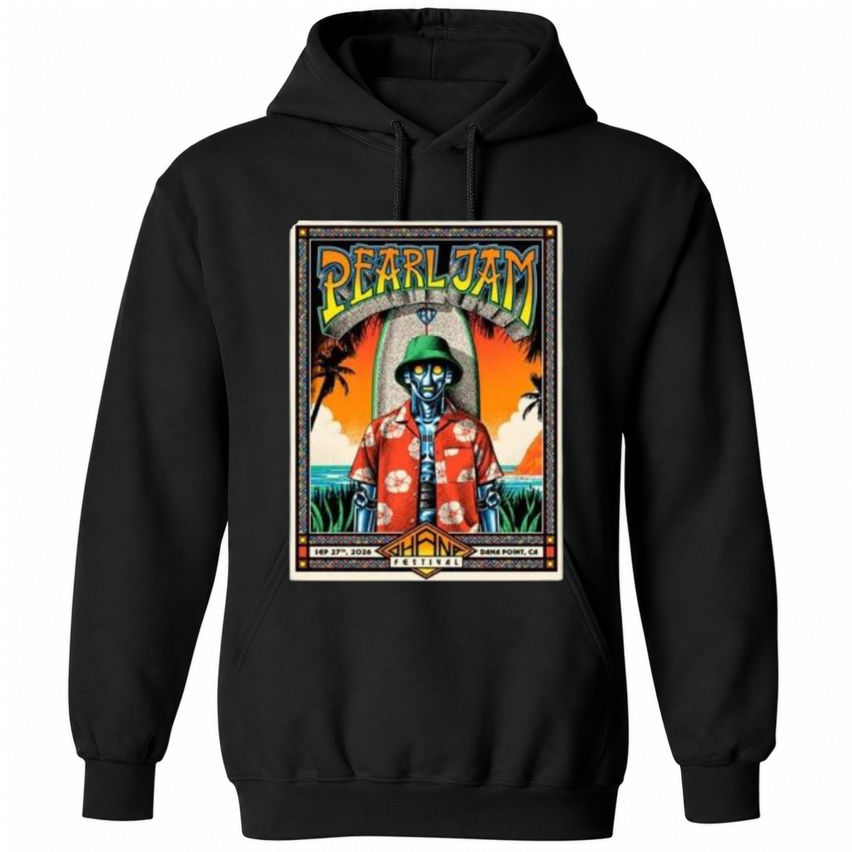 Pearl Jam Ohana Festival 2026 In Dana Point Ca On September 27 2026 Poster T-Shirt