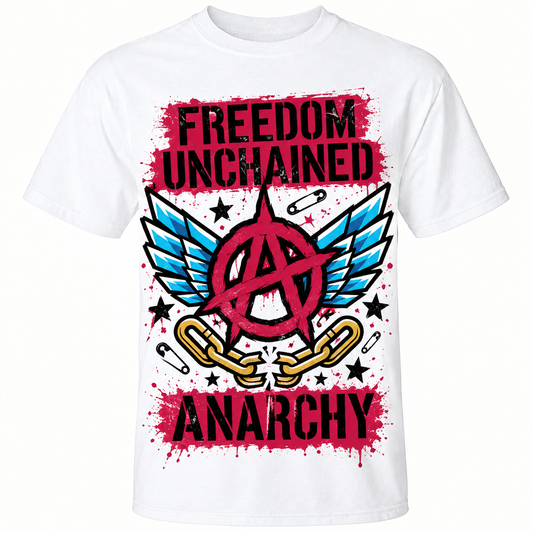 "Freedom Unchained" graphic T-shirt