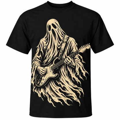 Vintage Ghost Guitarist T-Shirst